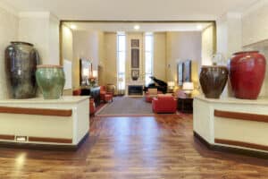 The front hallway at Vasona Creek