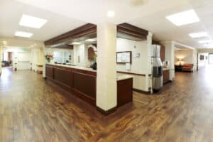 The front desk at Vasona Creek