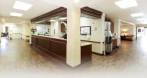The front desk at Vasona