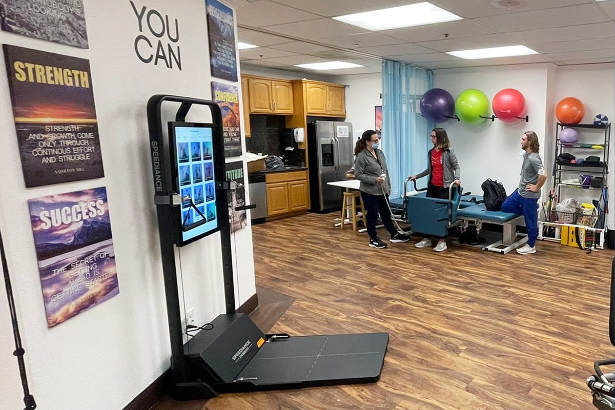 The rehab gym at Vasona Creek